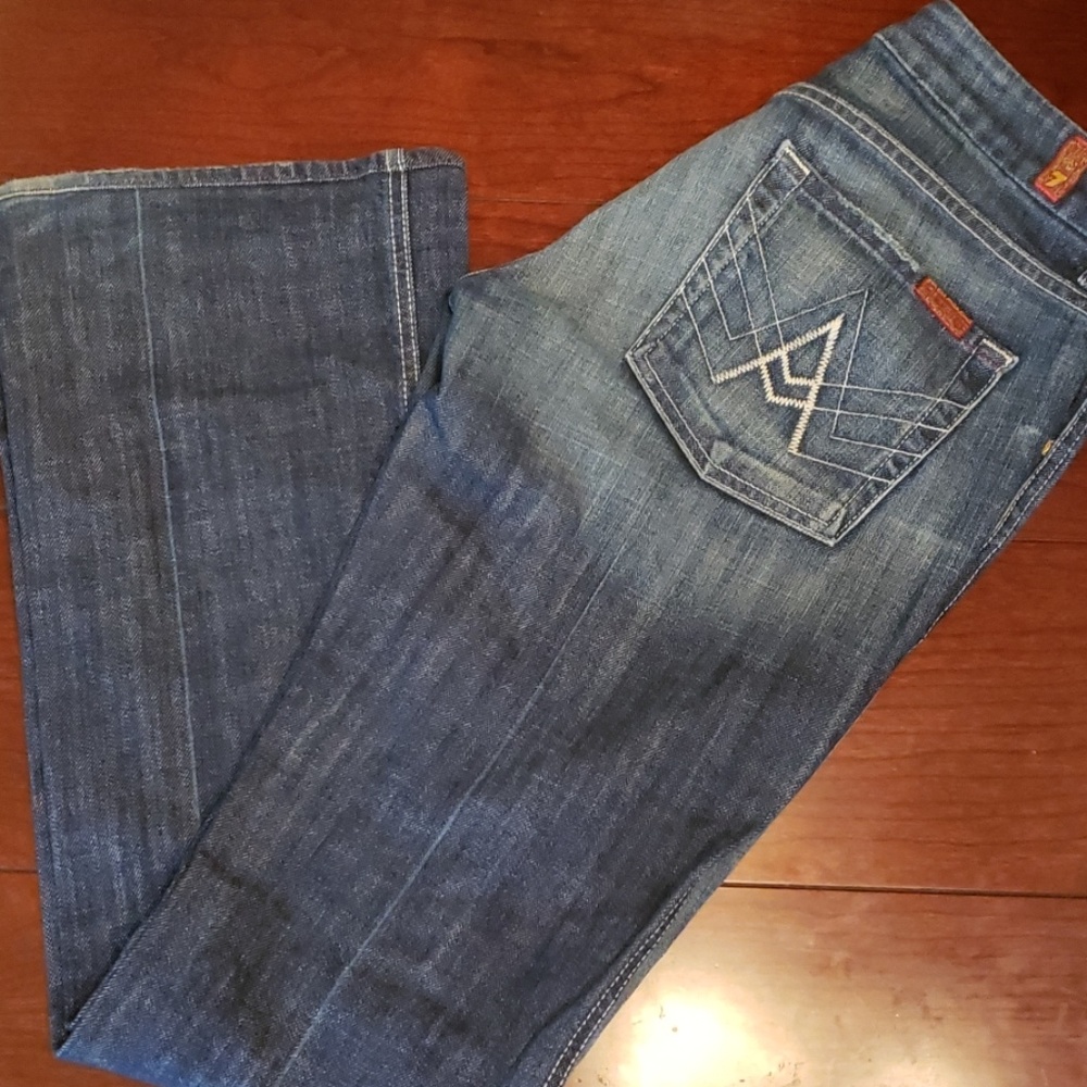 7 For All Mankind A pocket flare jeans